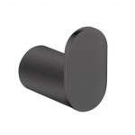 Esperia Gun Metal Grey Solid Brass Round Robe Hook